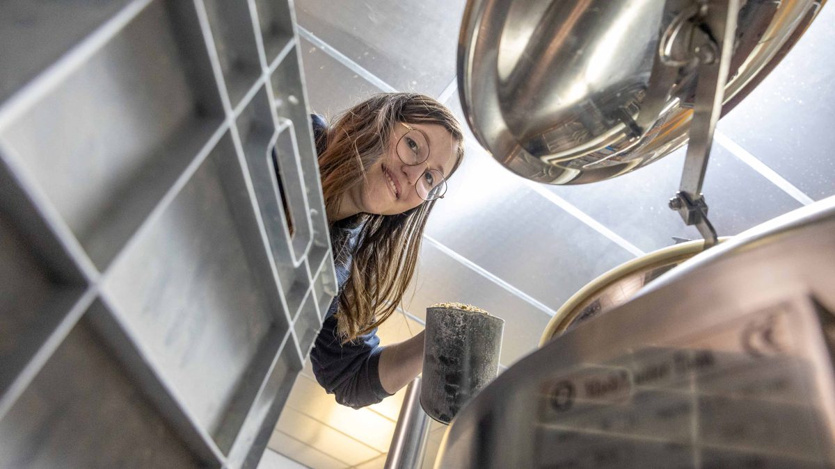Pauline Abetel à la brasserie La Talentueuse